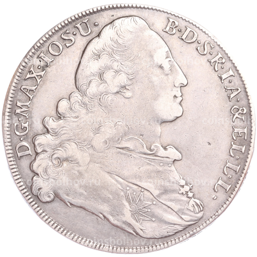 Монета 1 талер 1771 года Бавария (вид 2)