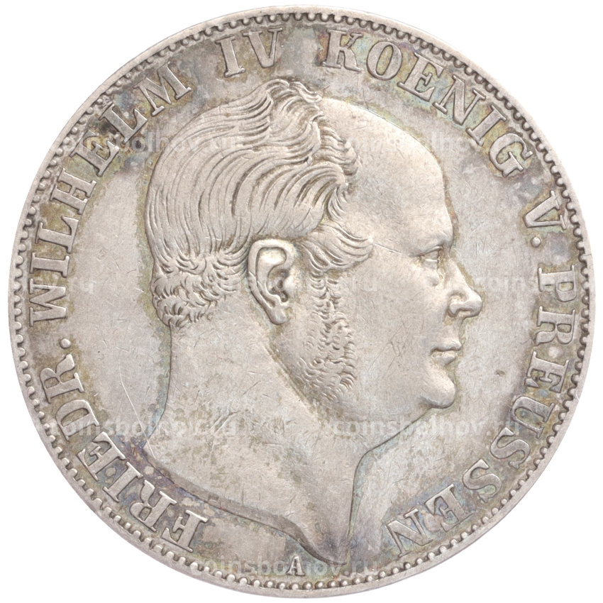 Монета 1 союзный талер 1859 года Пруссия