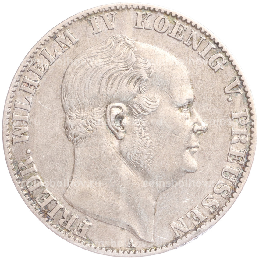 Монета 1 талер 1860 года A Пруссия