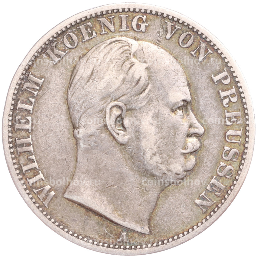 Монета 1 талер 1867 года А Пруссия