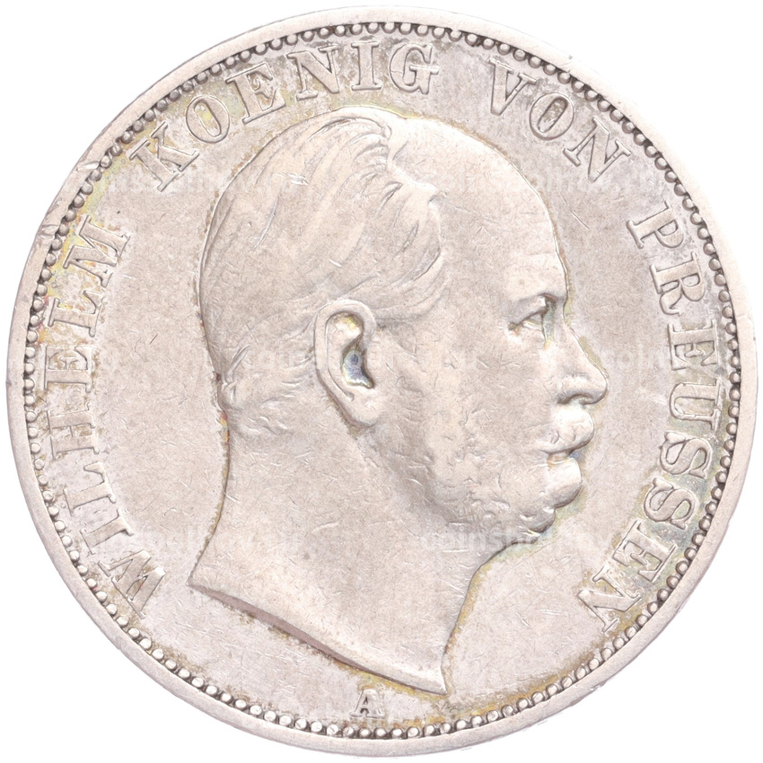 Монета 1 талер 1867 года А Пруссия