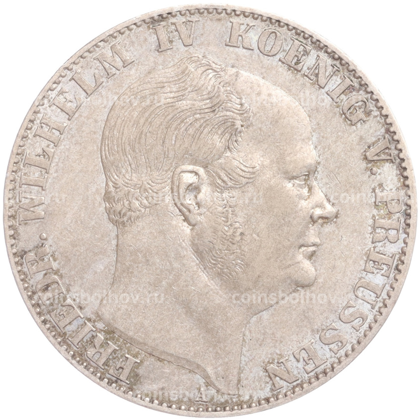 Монета 1 союзный талер 1860 года A Пруссия