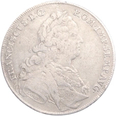 Монета 1 талер 1757 года город Нюрнберг (аверс)