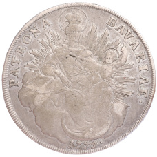 Монета 1 талер 1775 года Бавария (аверс)