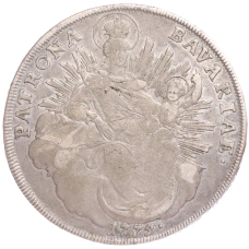 Монета 1 талер 1775 года Бавария (аверс)