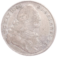 Монета 1 талер 1775 года Бавария (реверс)