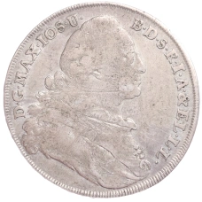 Монета 1 талер 1775 года Бавария (реверс)