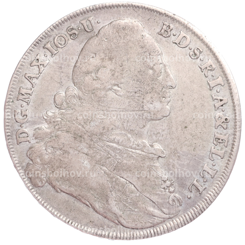 Монета 1 талер 1775 года Бавария (вид 2)