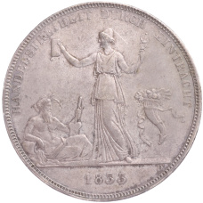 Монета 1 талер 1833 года Вюртемберг «Таможенный союз» (аверс)