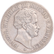 Монета 1 талер 1831 года A Пруссия «Горный талер» (аверс)