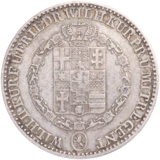 Монета 1 талер 1842 года Гессен-Кассель (реверс)