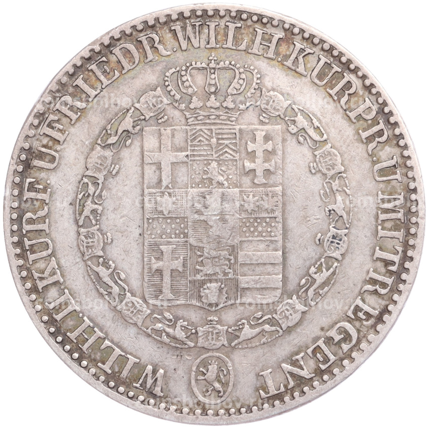 Монета 1 талер 1842 года Гессен-Кассель (вид 2)