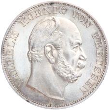 Монета 1 талер 1871 года A Пруссия «Победа во Франко-прусской войне» (реверс)
