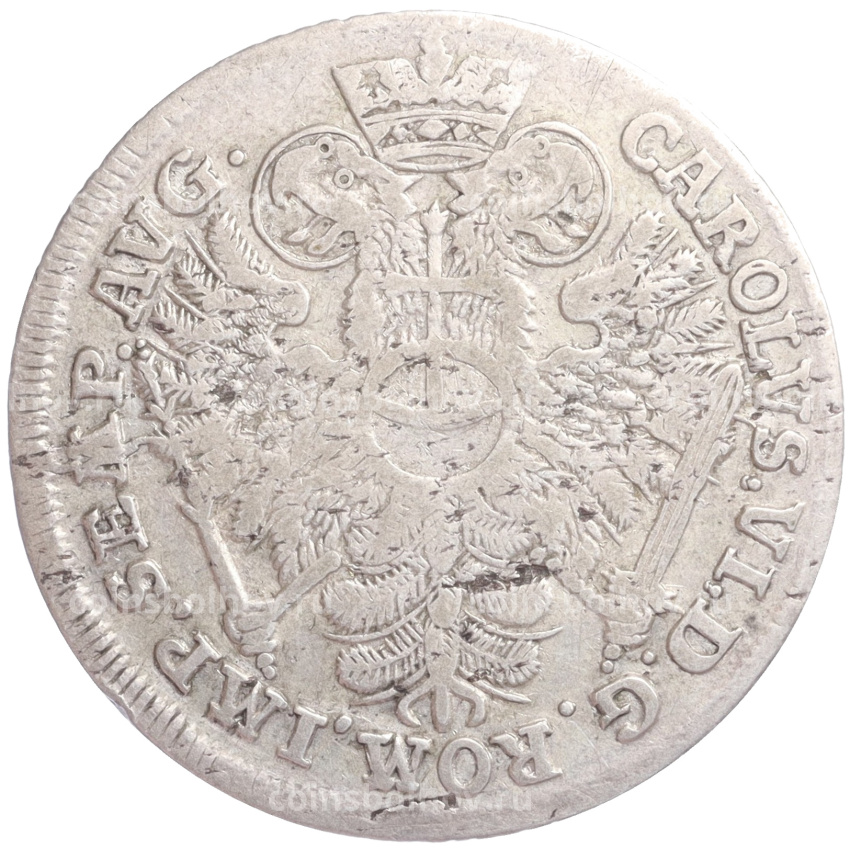 Монета 8 шиллингов 1726 года Гамбург (вид 2)
