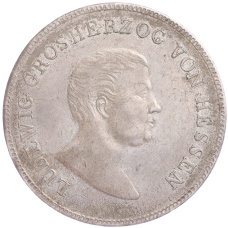 Монета 1 кроненталер 1825 года Гессен-Дармштадт (аверс)