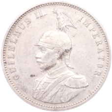 Монета 1 рупия 1911 года J Германская Восточная Африка (реверс)