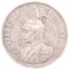 Монета 1 рупия 1905 года J Германская Восточная Африка (реверс)