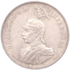 Монета 1 рупия 1914 года J Германская Восточная Африка (реверс)