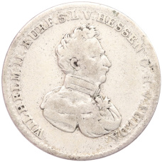 Монета 1/3 талера 1826 года Курфюршество Гессен-Кассель (реверс)