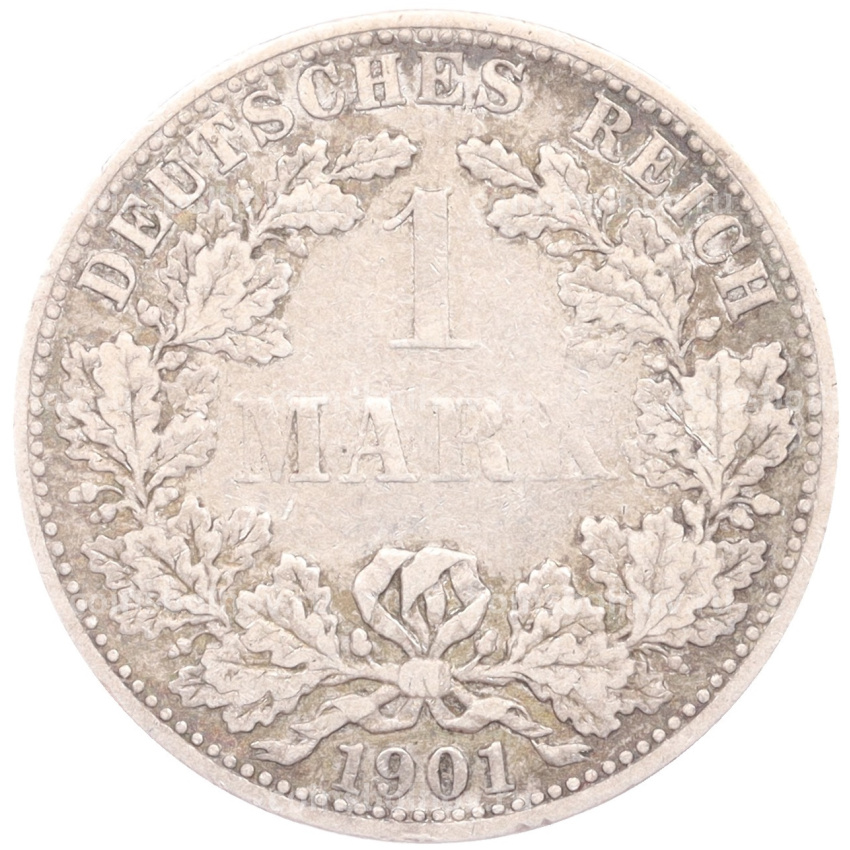 Монета 1 марка 1901 года A Германия