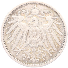 Монета 1 марка 1901 года A Германия (реверс)