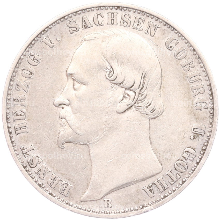 Монета 1 союзный талер 1870 года В Саксен-Кобург-Гота