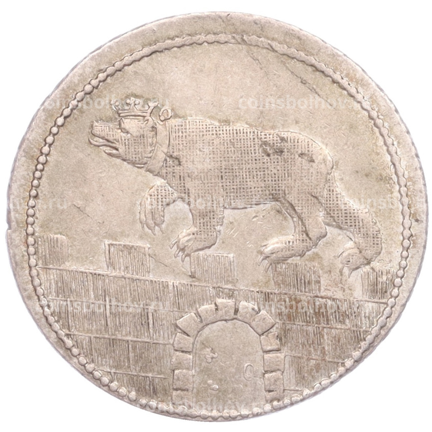 Монета 1/12 талера 1799 года Ангальт -Бернбург