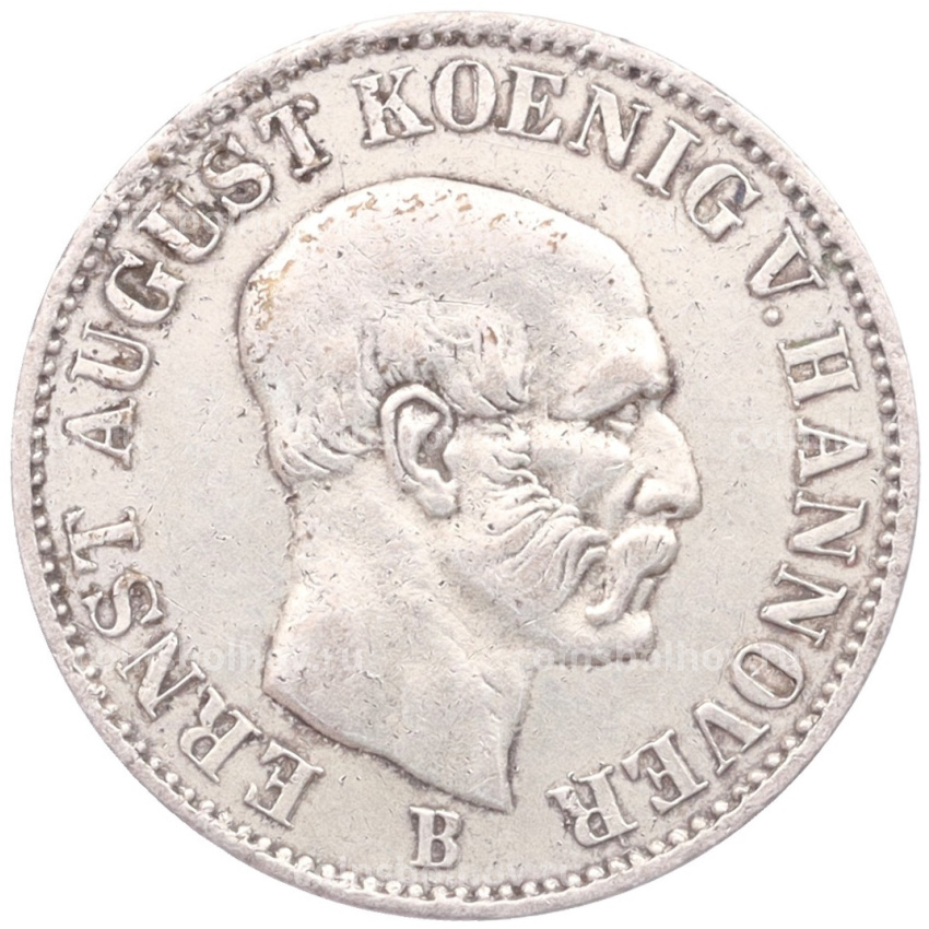 Монета 1/12 талера 1851 года B Ганновер