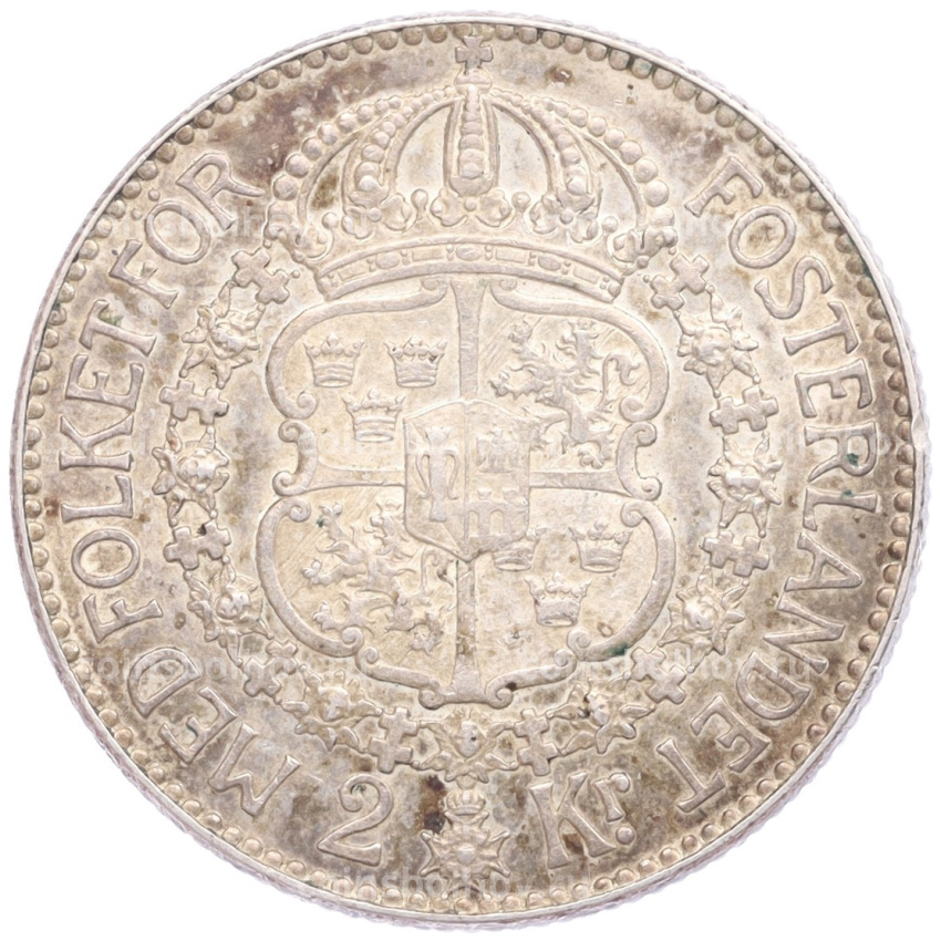 Монета 2 кроны 1939 года Швеция (вид 2)