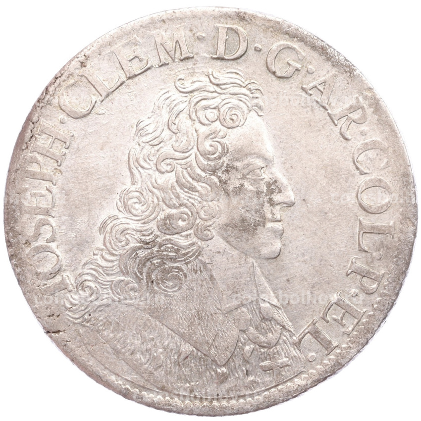 Монета 1 патагон 1700 года Льеж (Иосиф Клеменс Баварский)