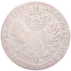 Монета 1/2 кроненталера 1764 года Австрийские Нидерланды (реверс)