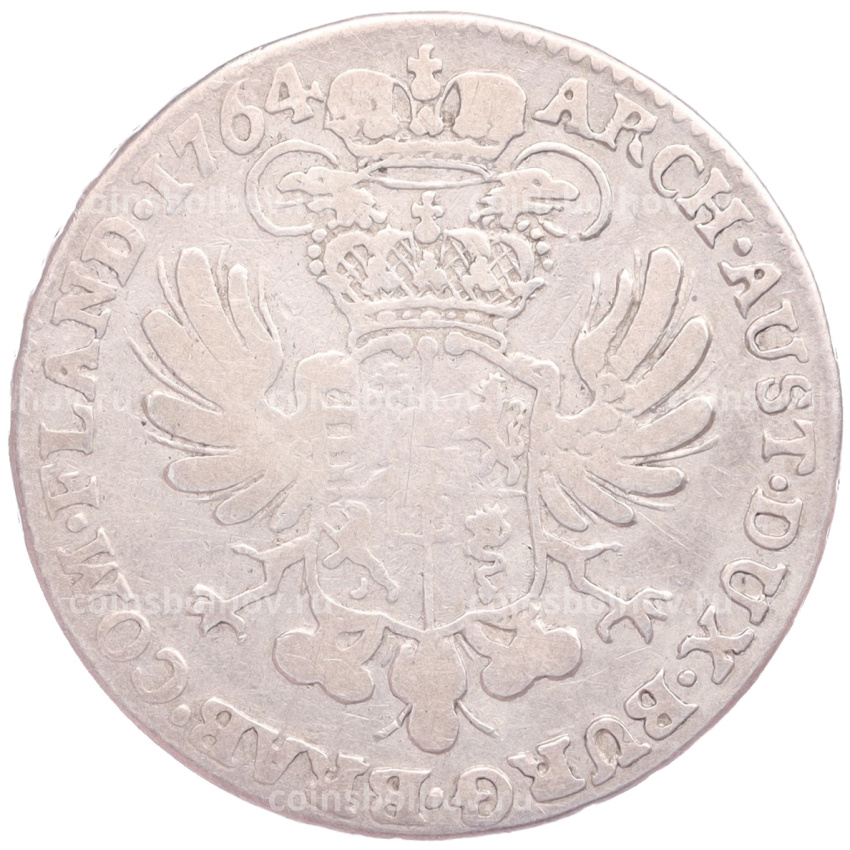 Монета 1/2 кроненталера 1764 года Австрийские Нидерланды (вид 2)