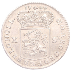 Монета 30 стюверов 1684 года Голландия — провинция Фрисландия (реверс)