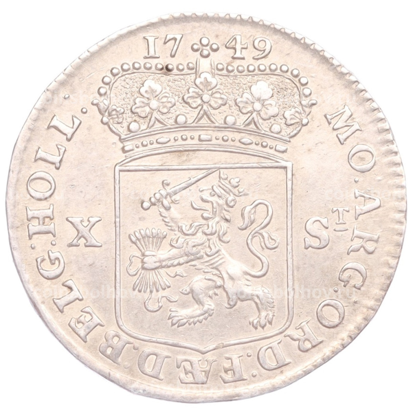 Монета 30 стюверов 1684 года Голландия — провинция Фрисландия (вид 2)