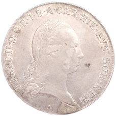 Монета 1 кроненталер 1793 года A Австрийские Нидерланды (аверс)