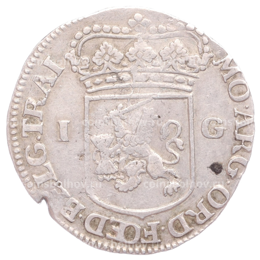Монета 1 гульден 1717 года Голландия (вид 2)