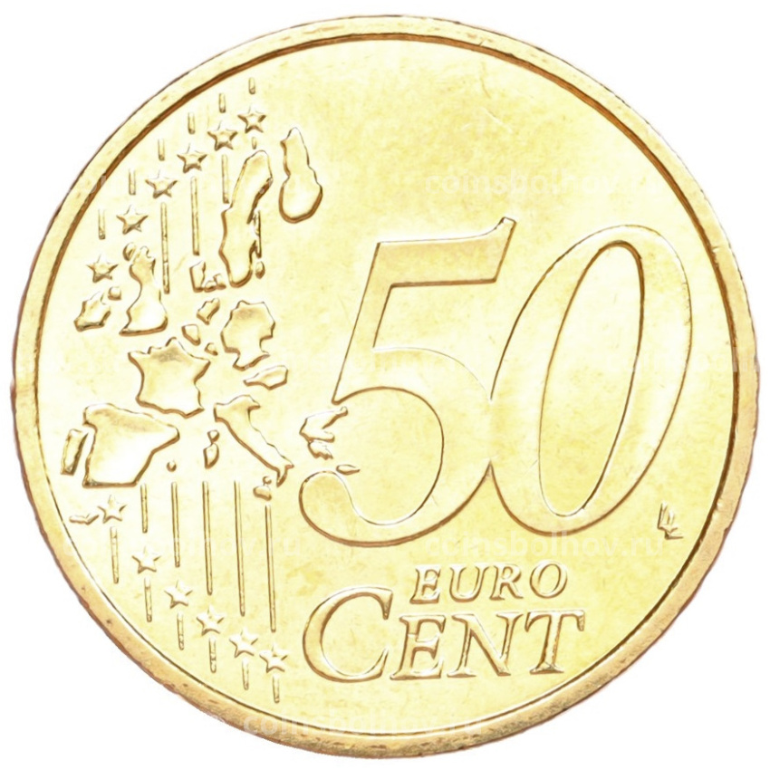 Монета 50 евроцентов 2003 года Монако (вид 2)