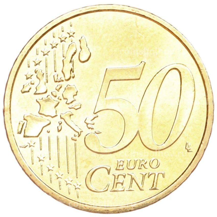 Монета 50 евроцентов 2003 года Монако (вид 2)