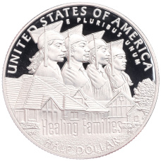 Монета 1/2 доллара (50 центов) 2017 года S США «100 лет организации Boys Town» (реверс)