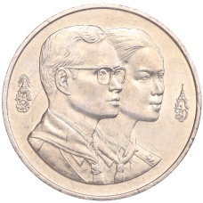 Монета 100 бат 1993 года Таиланд «Международная конференция скаутов» (аверс)