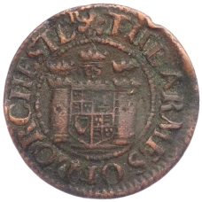 Монета Жетон платежный «Армия Дорчестера» Великобритания (Брак) (аверс)