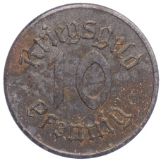 Монета 10 пфеннигов 1918 года Германия - Страсбург (нотгельд) (реверс)