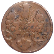 Монета 12 геллеров 1793 года Аахен (реверс)