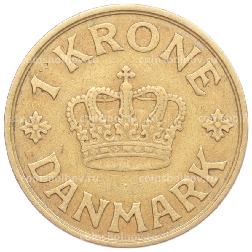 Монета 1 крона 1938 года Дания (вид 2)