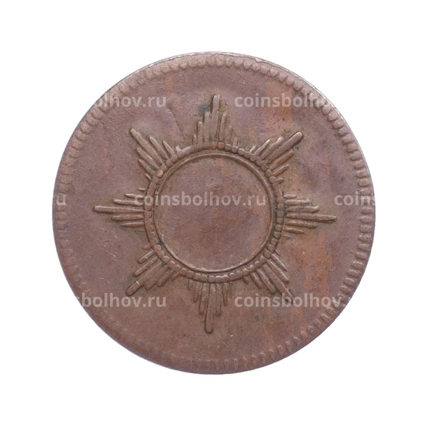 Монета 1 пфенниг 1819 года Франкфурт (вид 2)