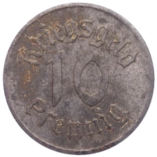 Монета 10 пфеннигов 1918 года Германия - Страсбург (нотгельд) (реверс)