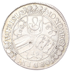 Монета 30 стуверов 1684 года Голландия — провинция Фрисландия (реверс)