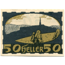 Банкнота 50 геллеров 1920 года Австрия — Ульрихсберг (нотгельд) (аверс)