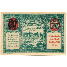 Банкнота 80 геллеров 1920 года Австрия — Тульн-на-Дунае (нотгельд) (аверс)