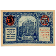 Банкнота 50 геллеров 1920 года Австрия — Тульн-на-Дунае (нотгельд) (аверс)